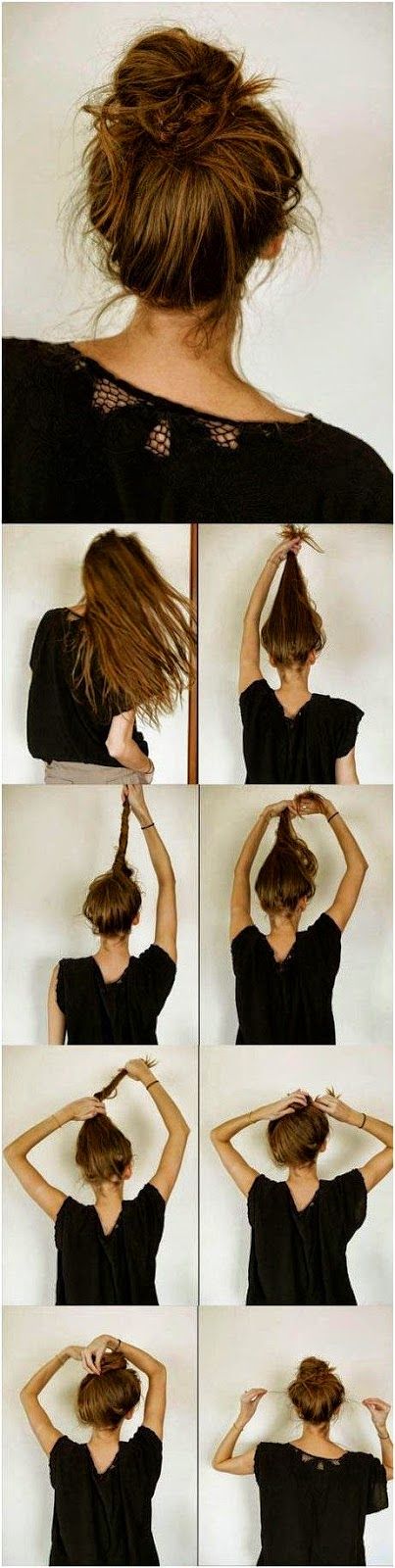 10 Wonderful Messy Bun Hairstyles