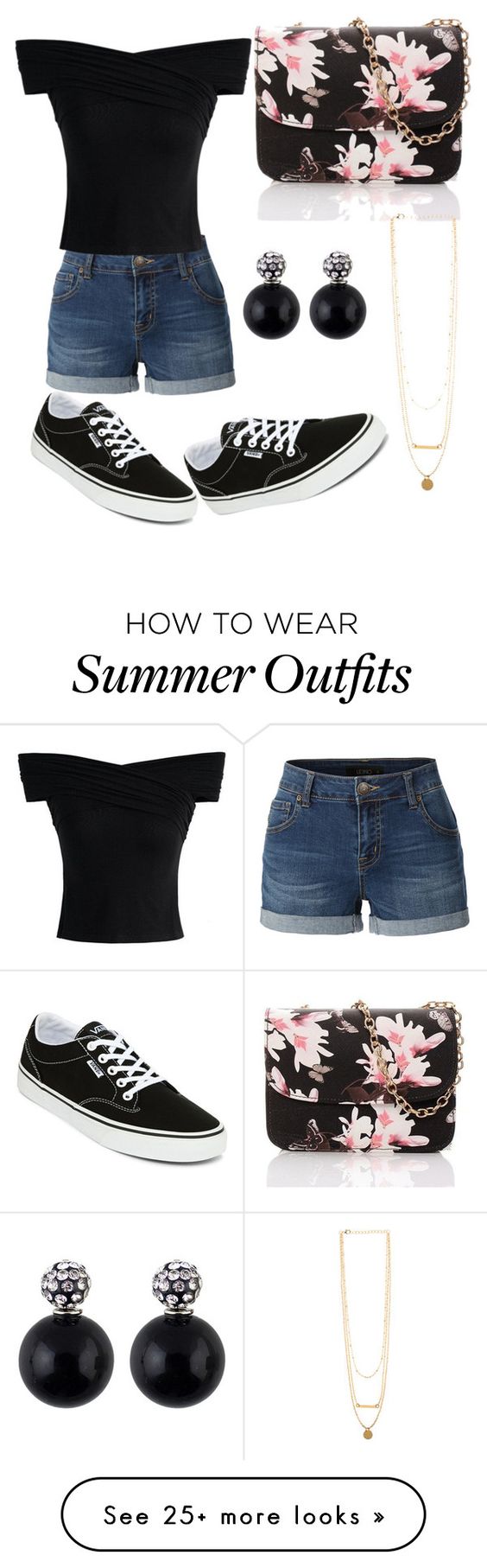 black shorts outfit ideas