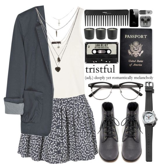 mini skirt outfits polyvore