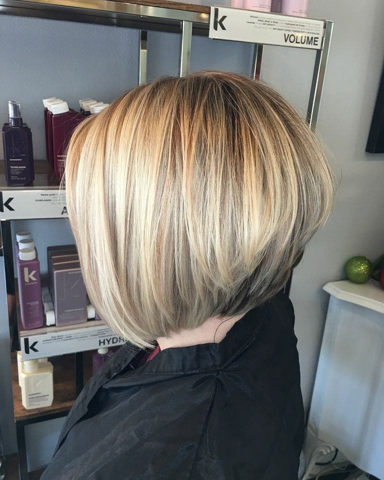 30 Super-Hot Stacked Bob Haircuts: Short Hairstyles for Women 2018