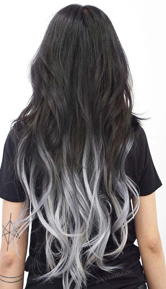 Ombre Hair Color For Dark Hair