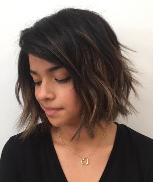 Short Medium Shaggy Hairstyles