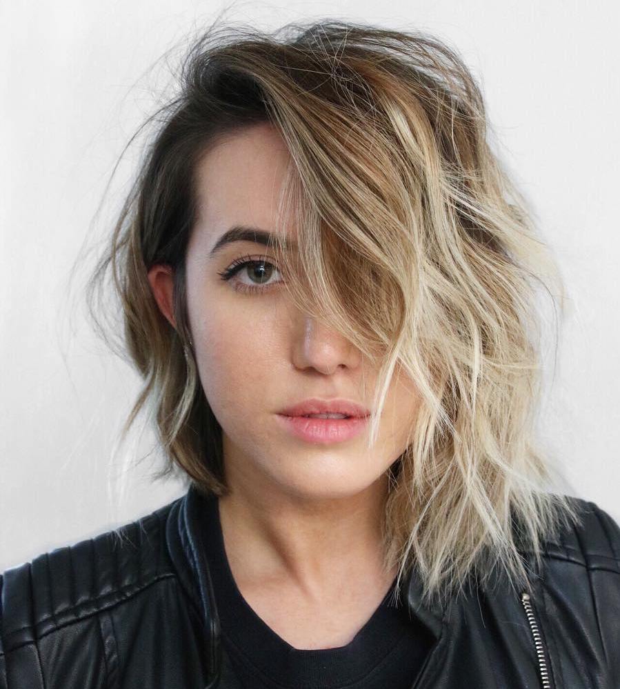 Shaggy Choppy Bob Hairstyles 2024 For Women - estel krissy