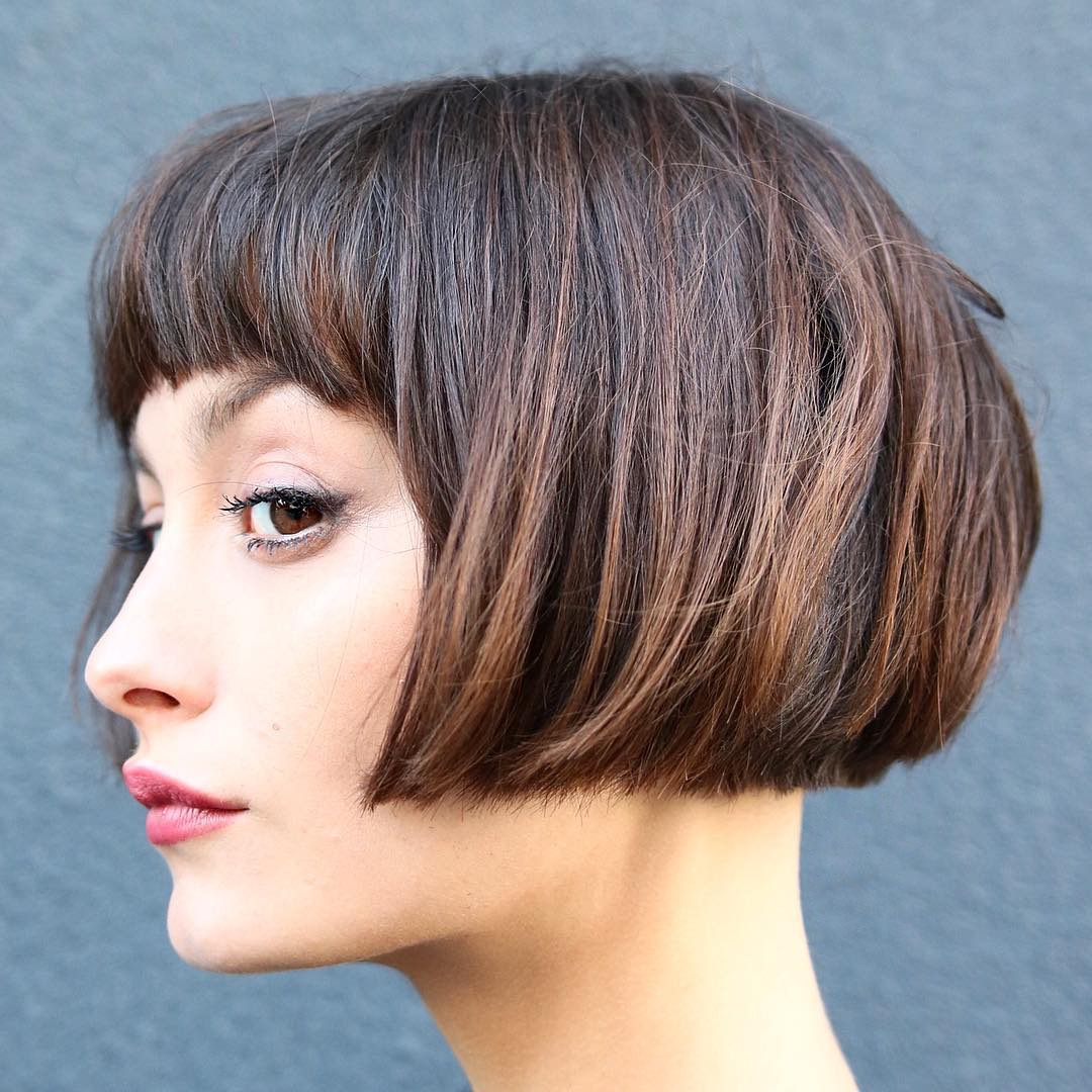 Ladies Short Hairstyles For Thick Hair