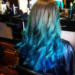 27 Trendy Blue Ombre Hairstyles For Women Ombre Hair Ideas 1 260x260 