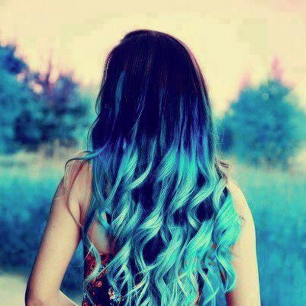 27 Trendy Blue Ombre Hairstyles for Women - Ombre Hair Ideas