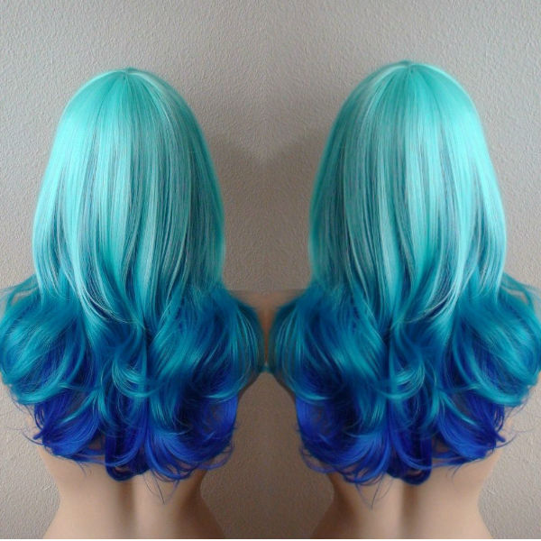 27 Trendy Blue Ombre Hairstyles for Women - Ombre Hair Ideas