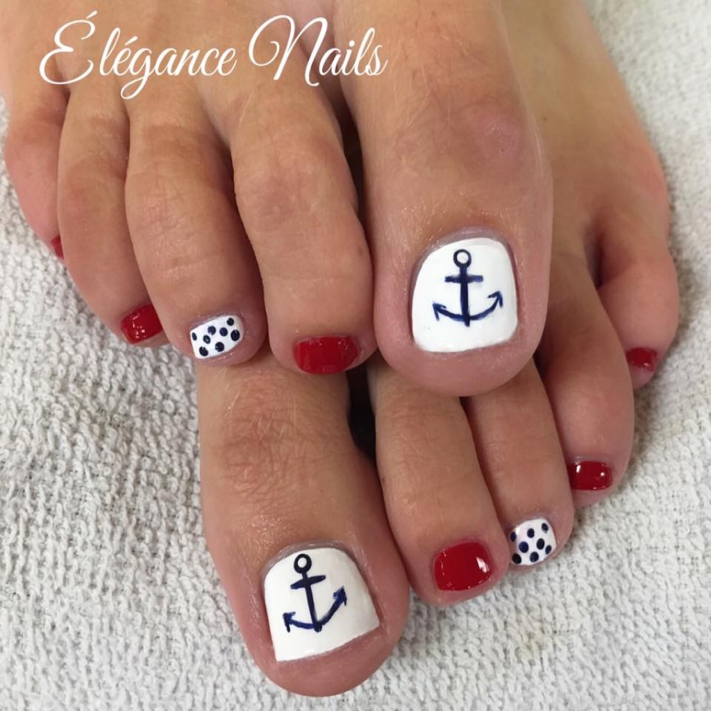 toe nail designs