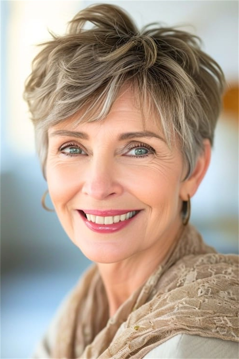 best short hairstyles for women over 60 2