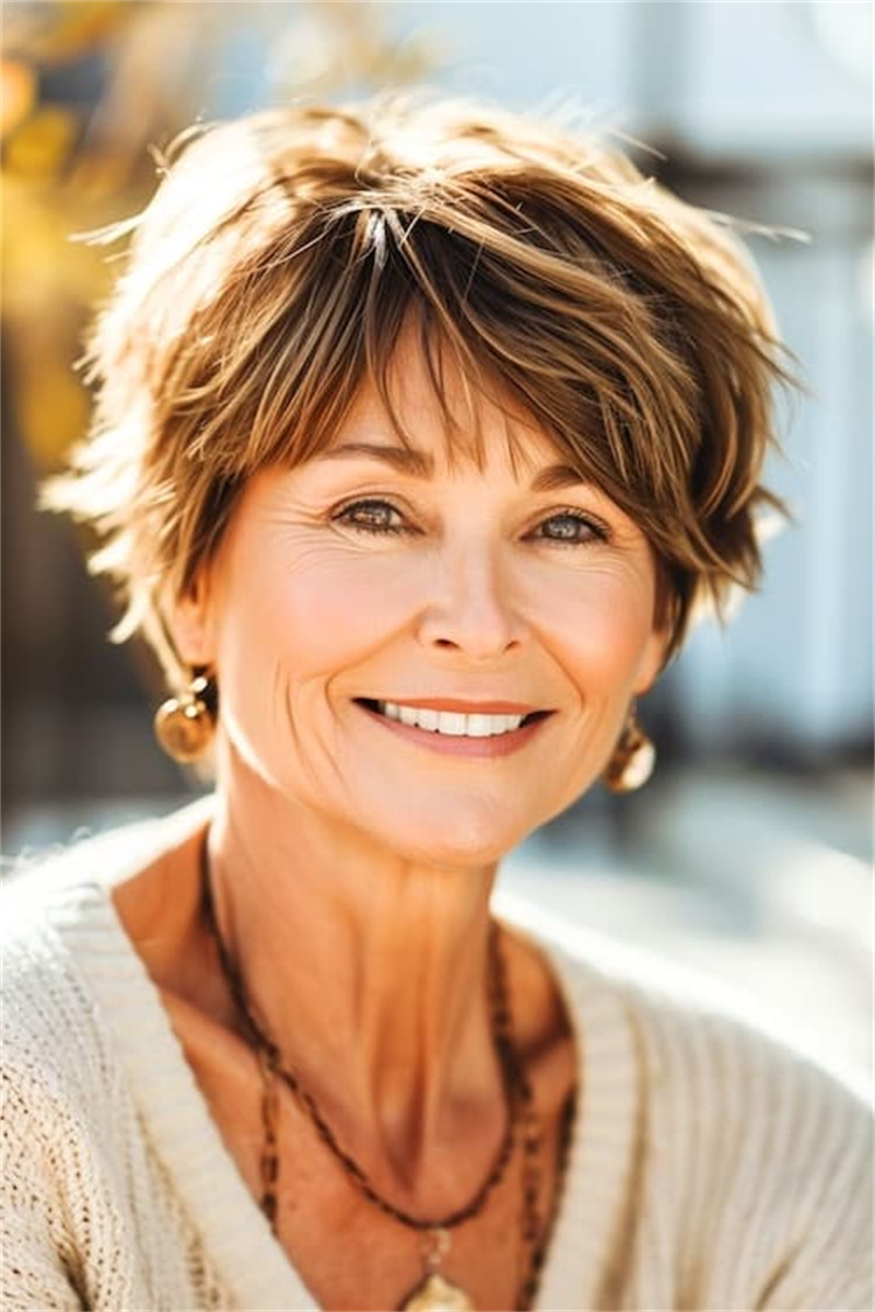 best short hairstyles for women over 60 30