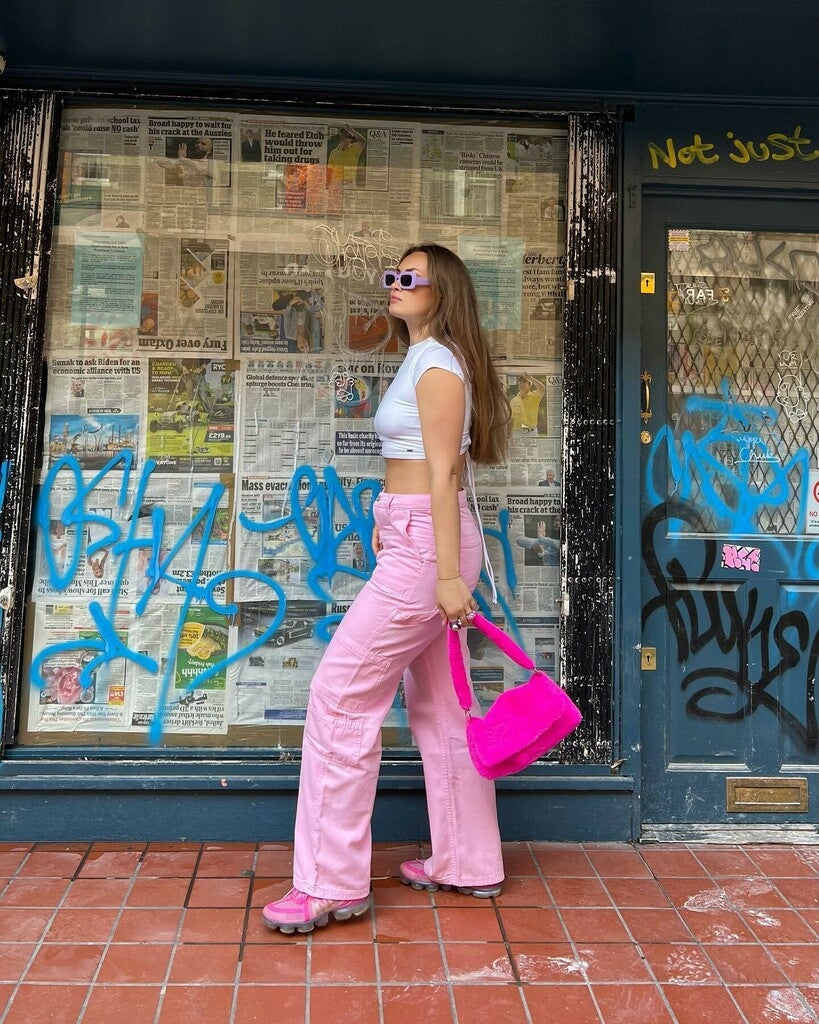 pink outfit ideas for summer 7
